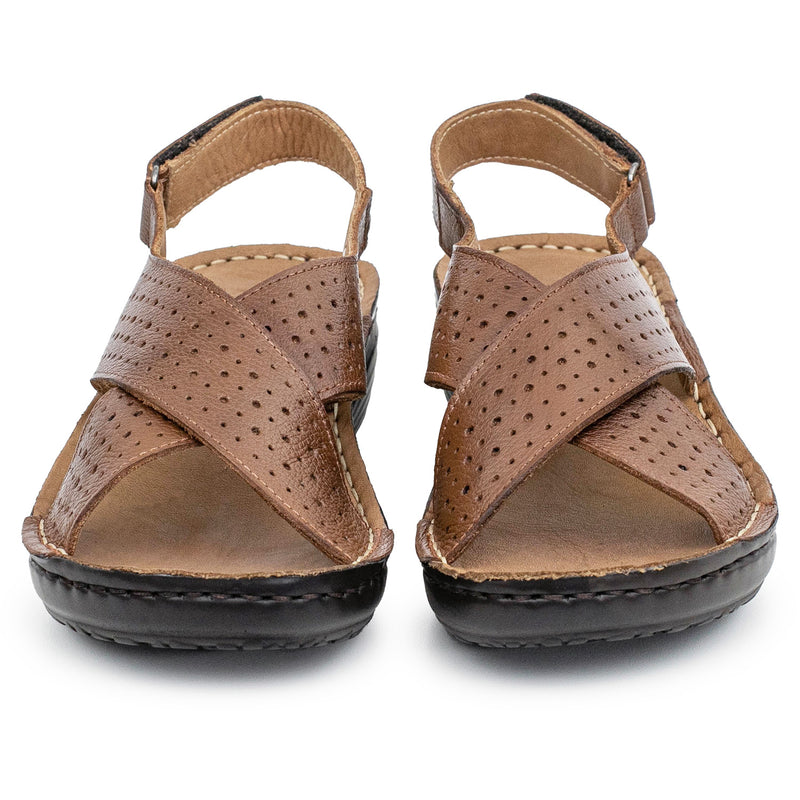 SANDALIA HANA MARRON