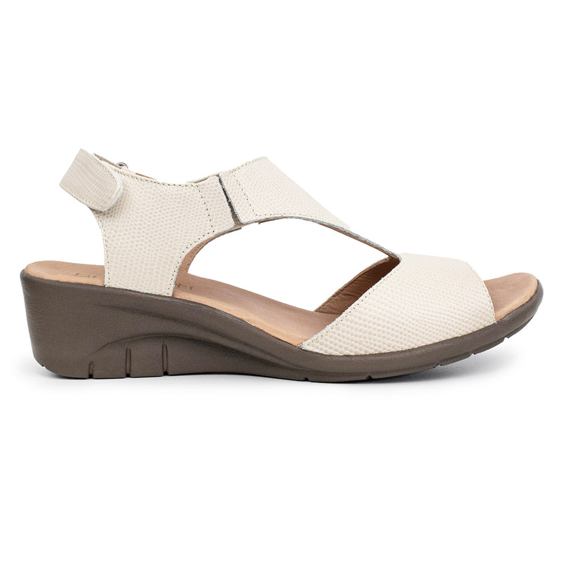 SANDALIA LOTUS BEIGE