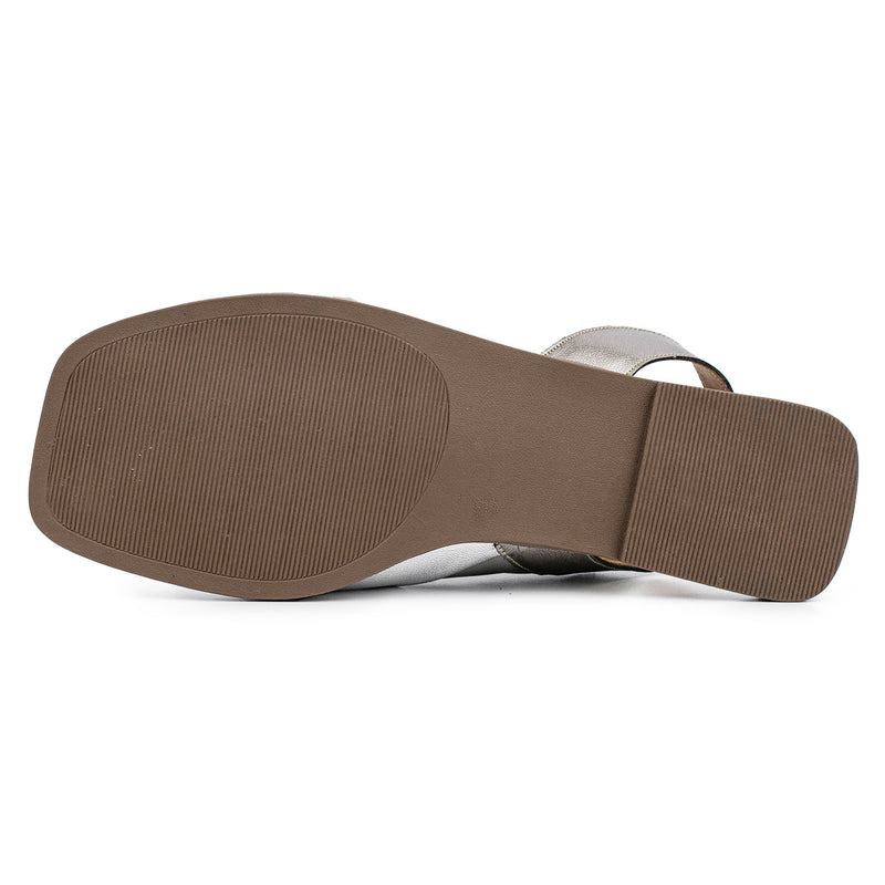 SANDALIA ERODE PLATA