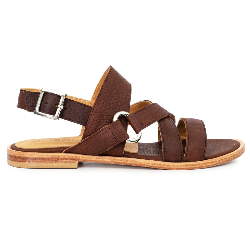 SANDALIA NAWADA MARRON