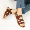 SANDALIA NAWADA MARRON