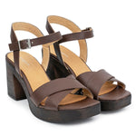 SANDALIA KEITH MARRON