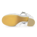 SANDALIA DEOR PLATA