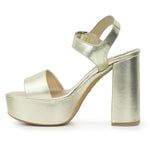 SANDALIA DEOR PLATINO