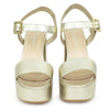SANDALIA DEOR PLATINO