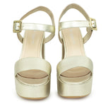 SANDALIA DEOR PLATINO
