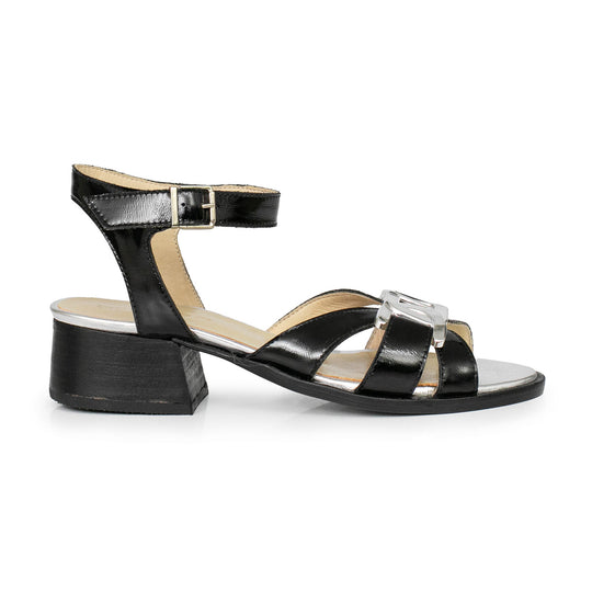 SANDALIA YILAN NEGRA