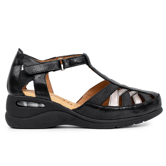 SANDALIA BANSHI NEGRA