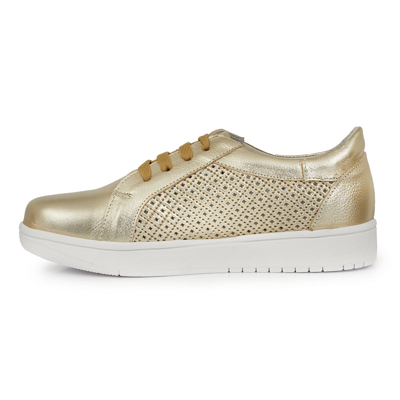 ZAPATILLA MONA PLATINO