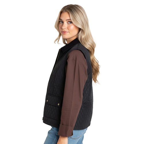 CHALECO PALMAR NEGRO