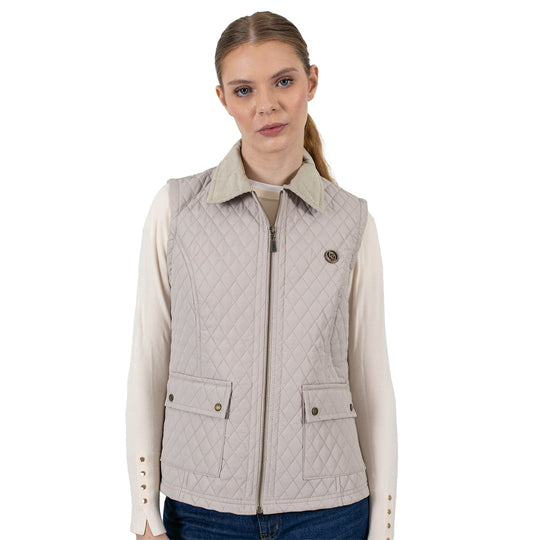 CHALECO PALMAR BEIGE