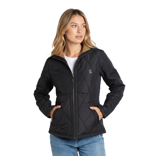 CAMPERA SCARLET NEGRA