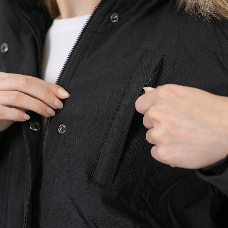 CAMPERA BUFFY NEGRA