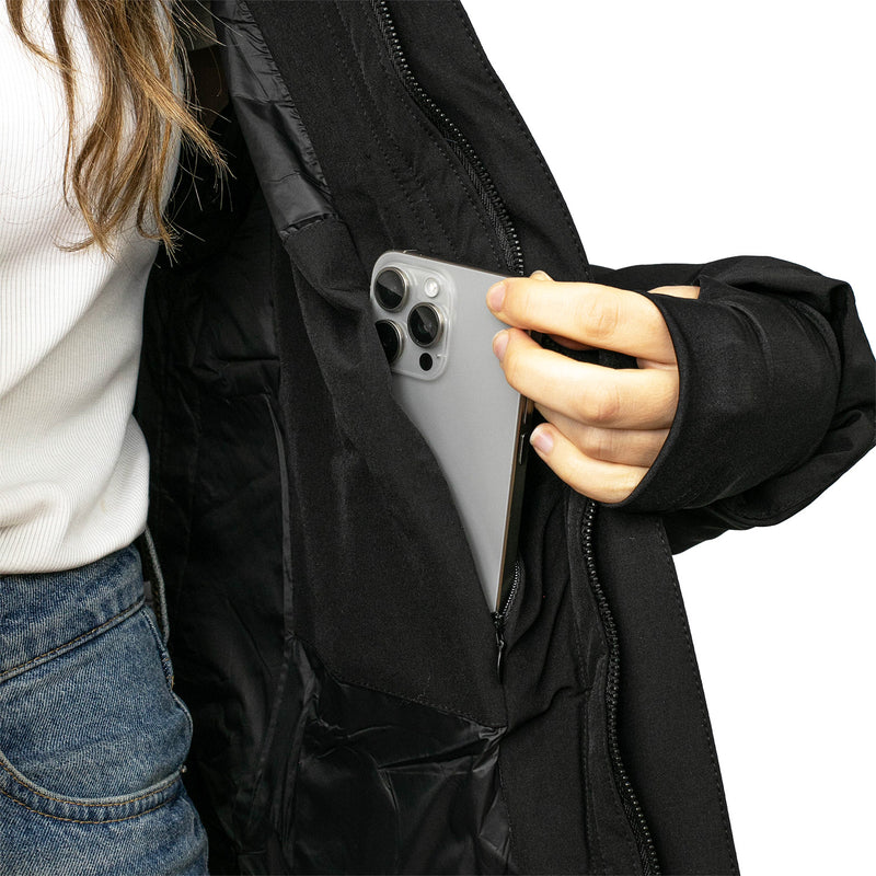 CAMPERA HARPER NEGRA