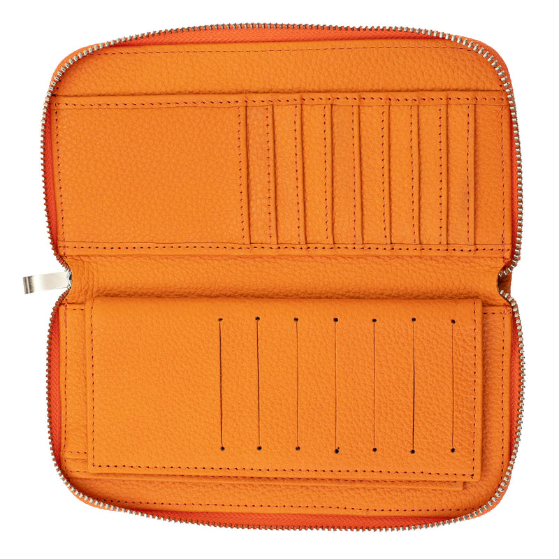 BILLETERA ARTEMISA NARANJA