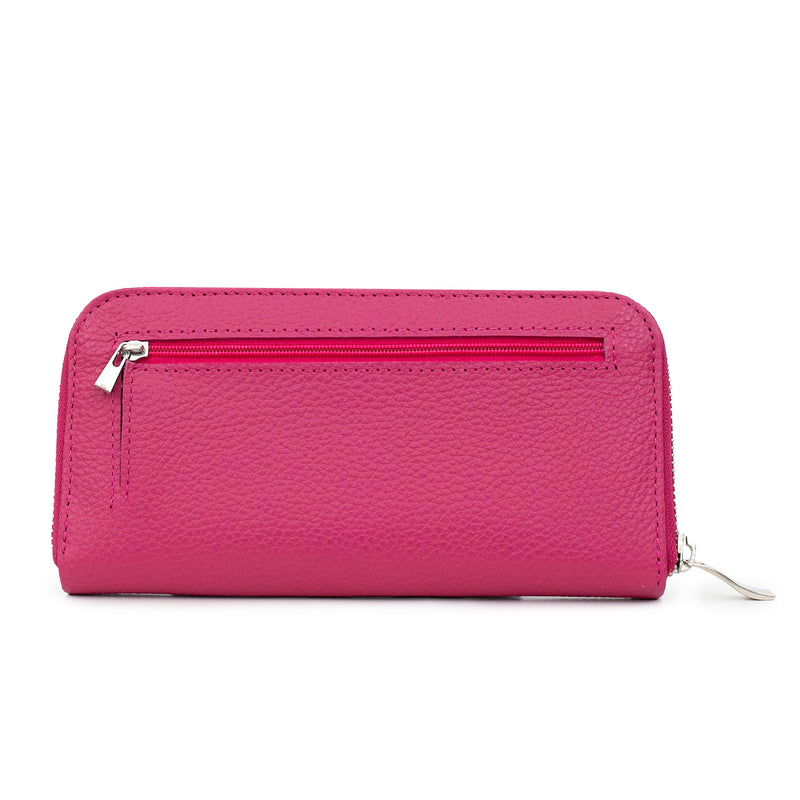 BILLETERA ARTEMISA FUCSIA
