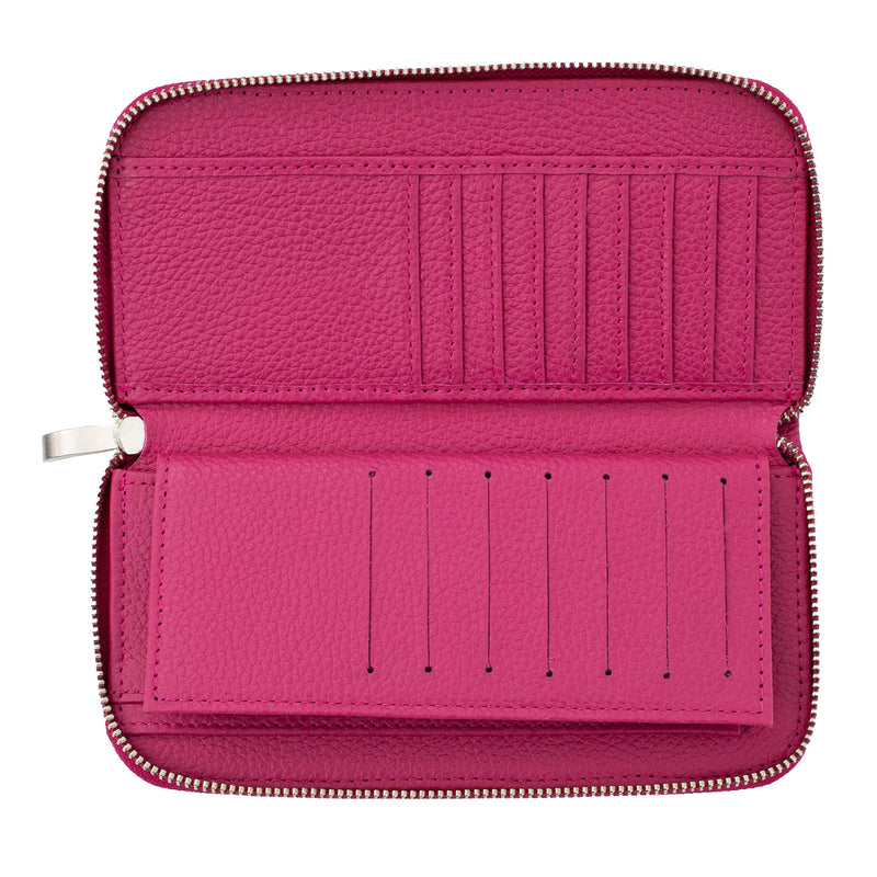 BILLETERA ARTEMISA FUCSIA