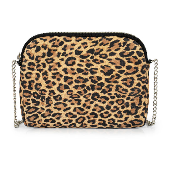 BANDOLERA ARTIC LEOPARDO SUELA