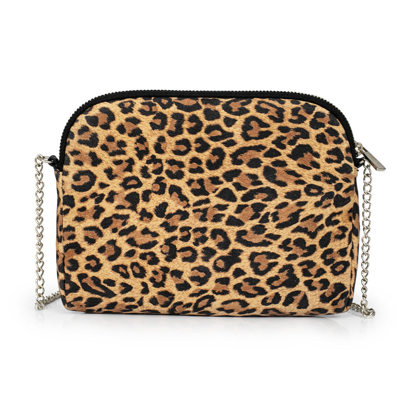BANDOLERA ARTIC LEOPARDO SUELA
