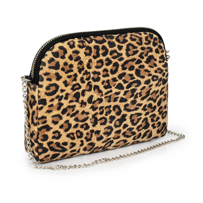 BANDOLERA ARTIC LEOPARDO SUELA
