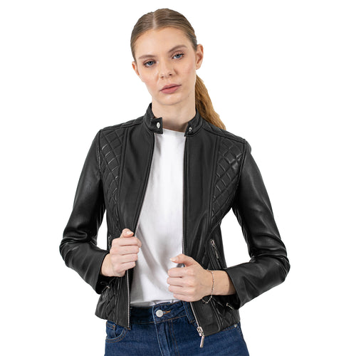 CAMPERA LEAH NEGRA