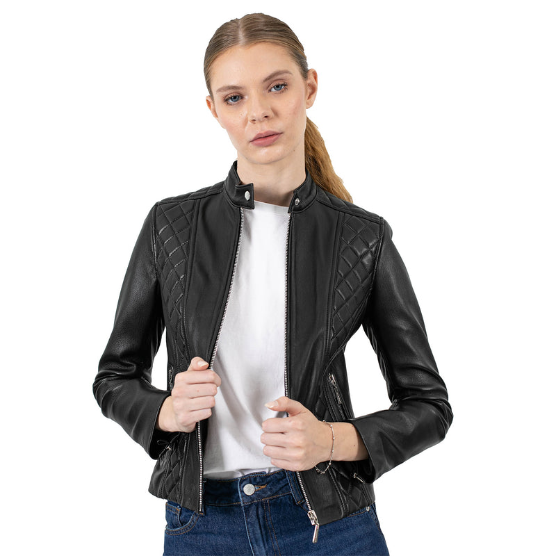 CAMPERA LEAH NEGRA