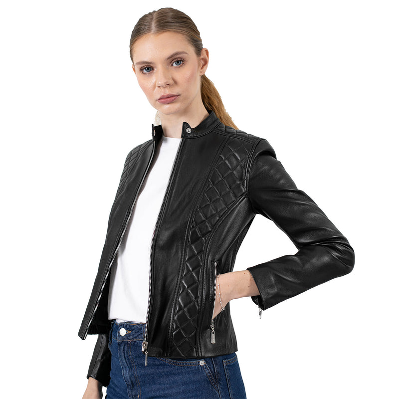 CAMPERA LEAH NEGRA