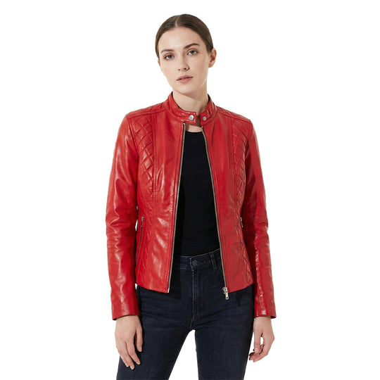 CAMPERA LEAH ROJA