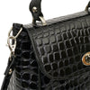 CARTERA TACINA NEGRA CROCO