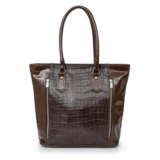 CARTERA REBECU CHOCOLATE