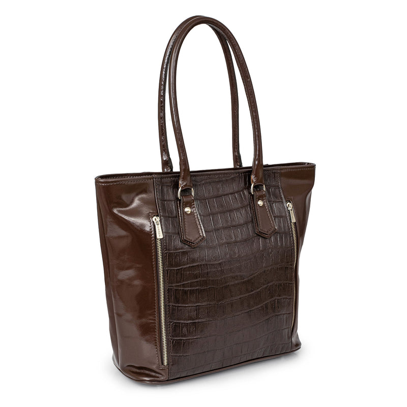 CARTERA REBECU CHOCOLATE