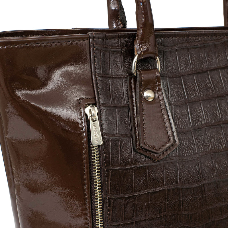 CARTERA REBECU CHOCOLATE