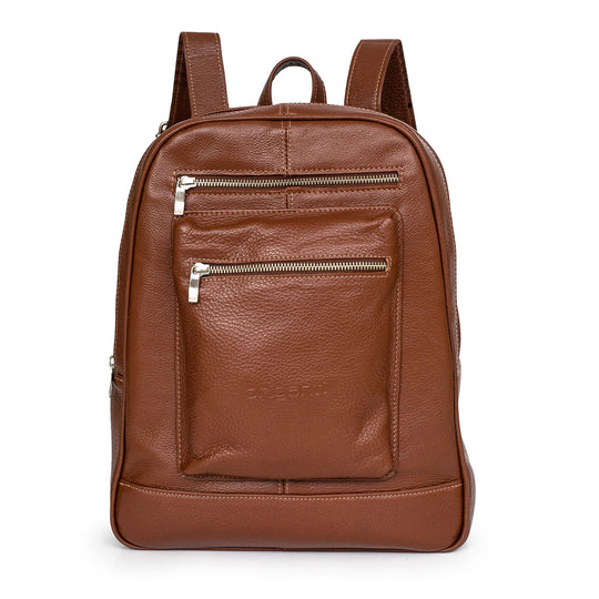 MOCHILA LETTER MARRON