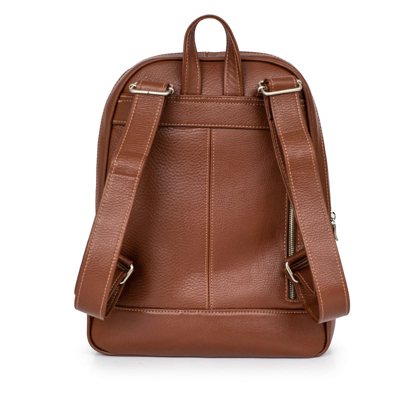 MOCHILA LETTER MARRON