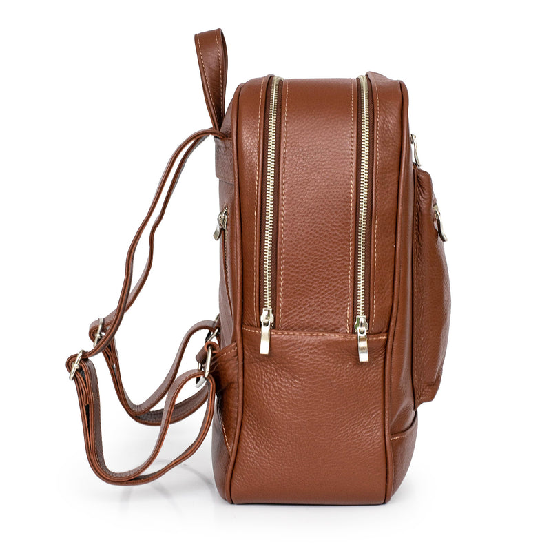 MOCHILA LETTER MARRON