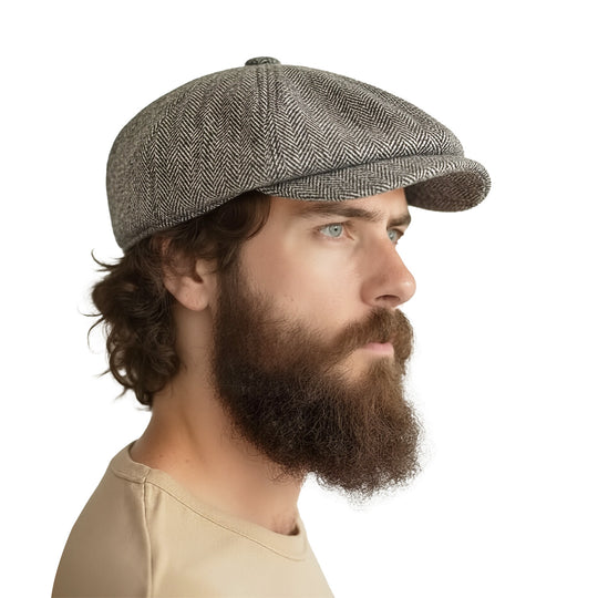 BOINA PEAKY BLINDERS VISON Y GRIS