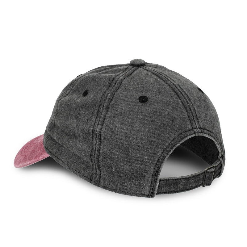 GORRA TREK NEGRA Y BORDO