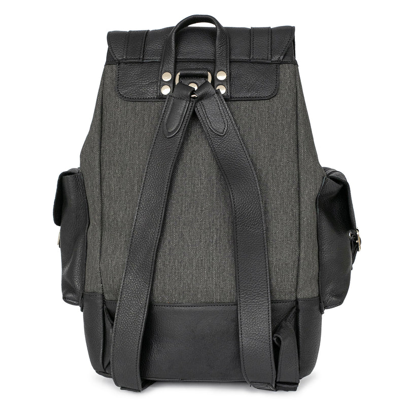 MOCHILA SUTERA NEGRA