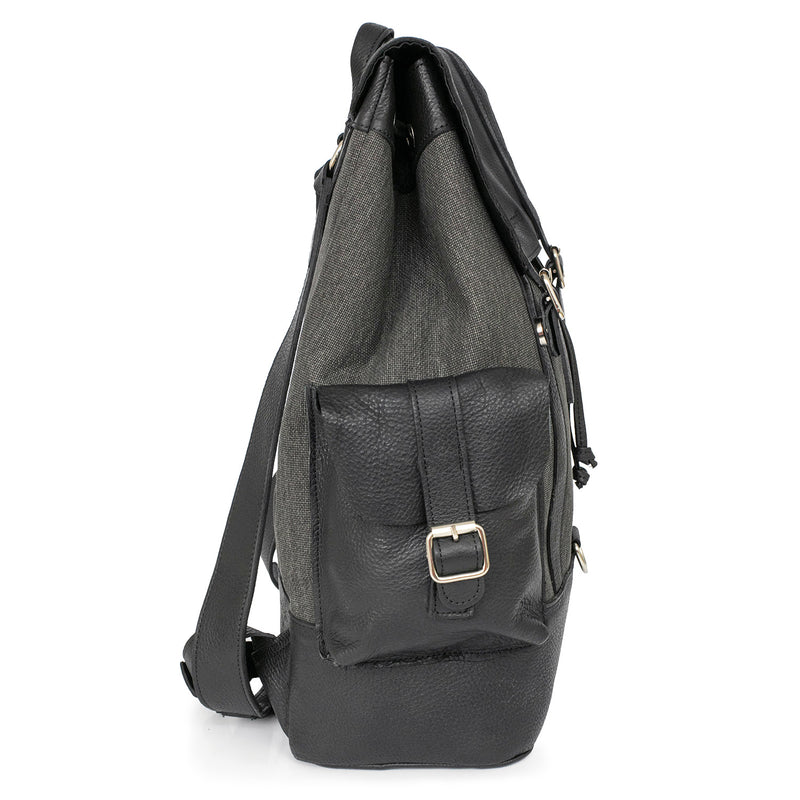 MOCHILA SUTERA NEGRA