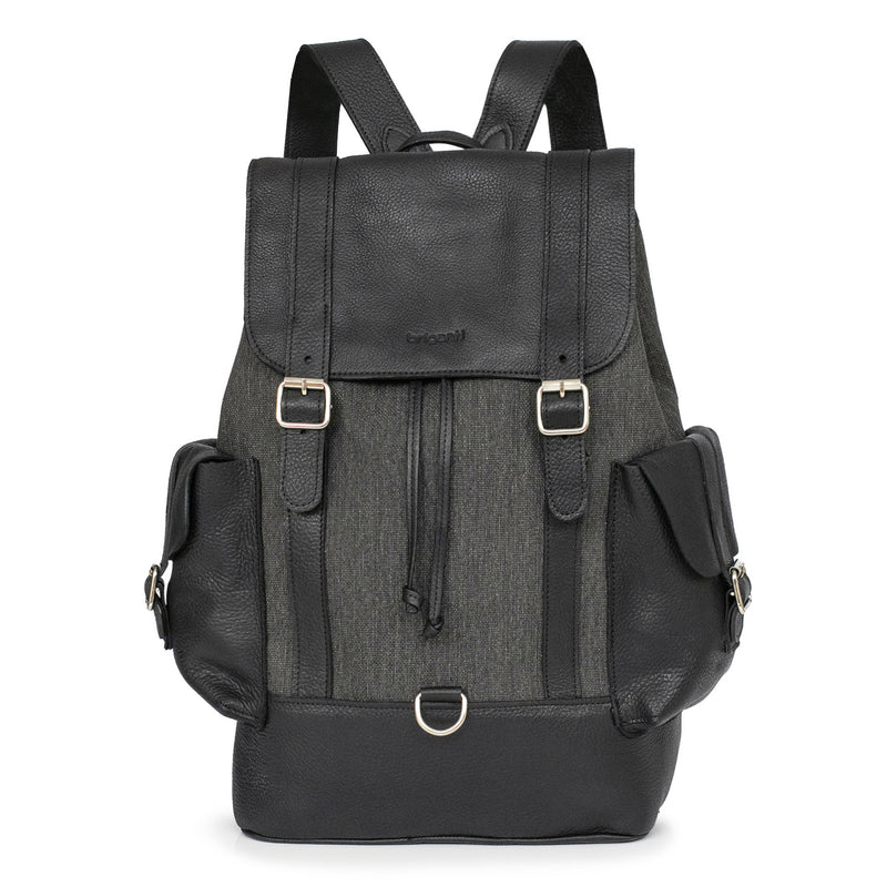 MOCHILA SUTERA NEGRA