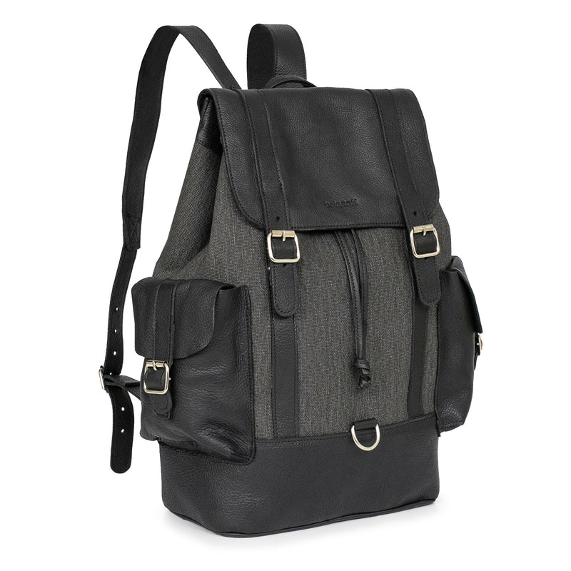MOCHILA SUTERA NEGRA