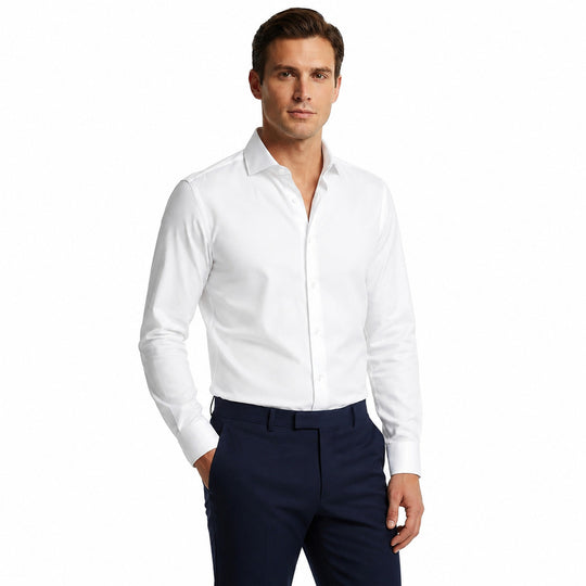 CAMISA RAYADA BLANCA