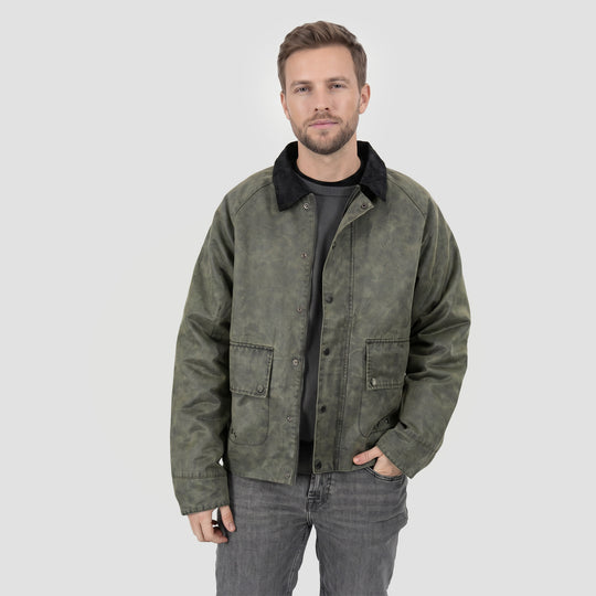 CAMPERA REED VERDE