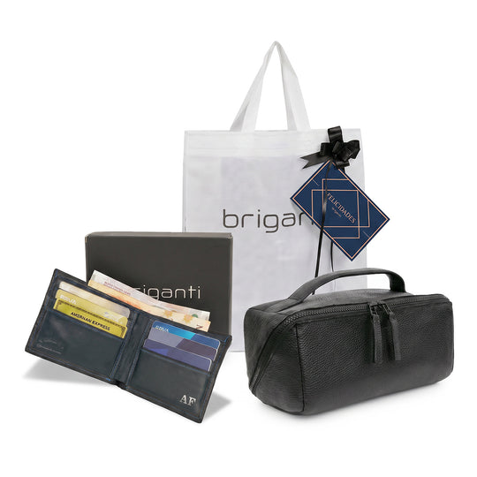 KIT BLACK (Billetera + Neceser)