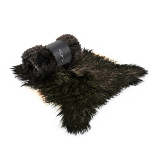 MUFLON DE CABRA MARRON