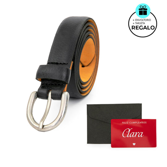 REGALO - CINTURON BONET NEGRO
