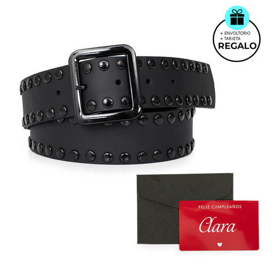 REGALO - CINTURON TINKER NEGRO