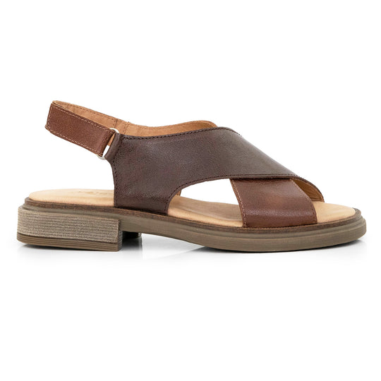 SANDALIA KATAN MARRON