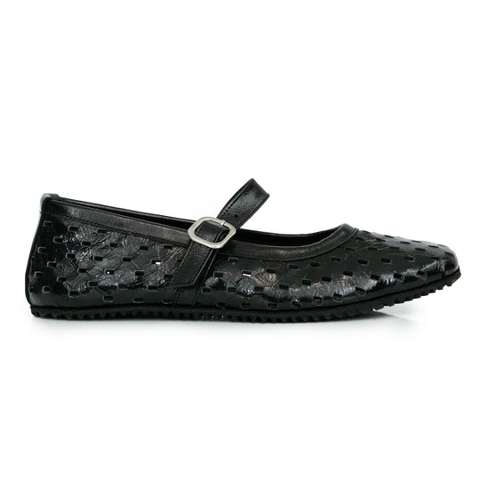 ZUECO VALERA NEGRO CHAROL