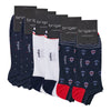 PACK X6 SOQUETES MULTICOLOR FANTASIA H